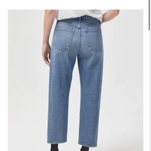 COPY - 90s Crop Mid Rise Loose Straight in Passenger Agolde